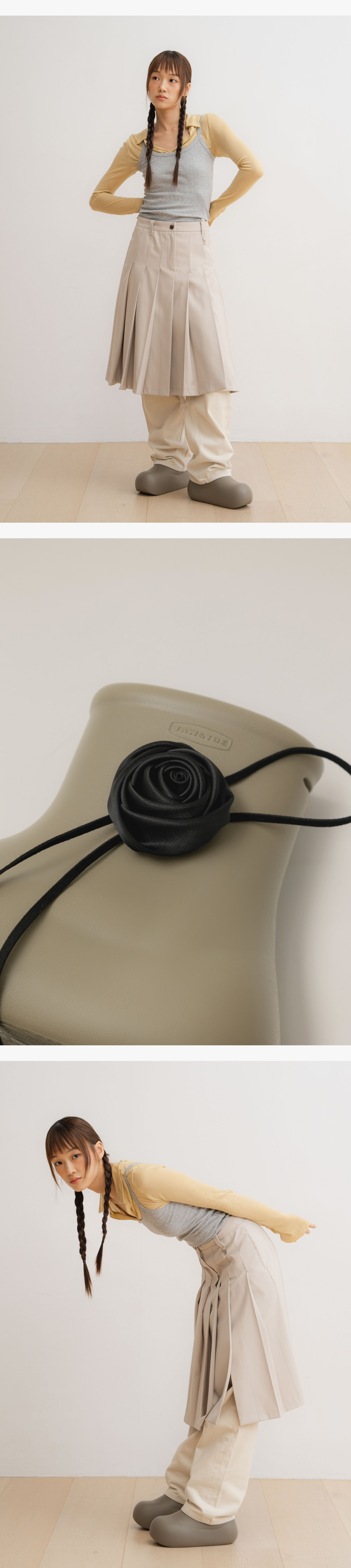 TAW&TOE Zerovity Murff マッド カーキ ブラックローズ GWP レイン